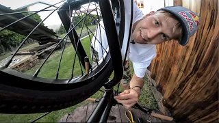How to instal a BMX gyro brake system? + How much does my new BMX weigh totally? | #GodziekBrothers