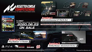 《Assetto Corsa Competizione》Intercontinental GT Pack DLC Promotion Trailer | PlayStation®4 | GSE