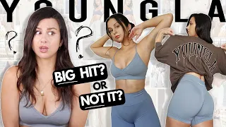 IS YOUNGLA OVERHYPED? UNRELEASED YOUNG LA TRY ON HAUL REVIEW #youngla