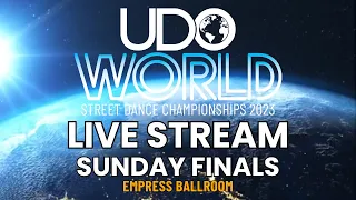 LIVE | UDO WORLD CHAMPIONSHIPS 2023 | SUNDAY 27TH AUGUST | FINALS EMPRESS BALLROOM