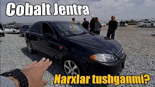 16 апрел Cobalt Jentra Trecker narxlari tushganmi? || Navoiy mashina bozori narxlari 2023