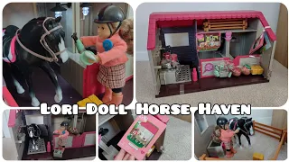 Lori Doll Horse Haven - Horse Barn - Unboxing & Review | Midnight Dolls