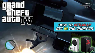 GTA 4 - How to Get In the Final Helicopter - Xbox Series XS 🎮