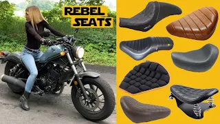 Best Seat Upgrades for Honda Rebel 300/500