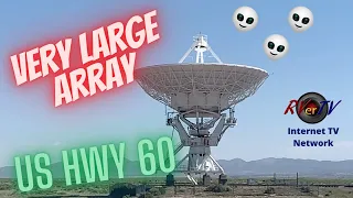 Very Large Array Observatory - US HWY 60 - Socorro New Mexico