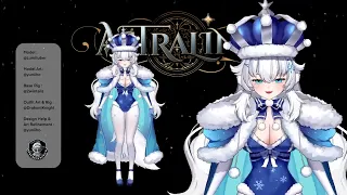 Live2D Costume Showcase - Lumi Snow Queen Ver. (Lumikuningatar)