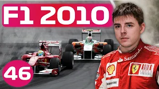 MY WORST MISTAKE EVER | F1 2010 Career (Part 46)