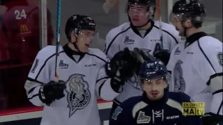 Feb 17, 2017 QMJHL: Vitaly Abramov hat trick vs Sherbrooke Phoenix