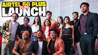 Grand YouTubers Meet at Airtel 5G Plus Launch | 1 Gbps | Vlog