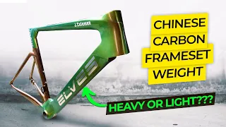 How much does my Cheap Chinese Carbon Frameset Weigh?? | Part 3