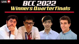 BULLET Chess Championship 2022 | Winners QuarterFinals | nakamura, naroditsky, minh le, tang