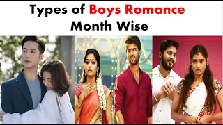 Types of Romantic Couples Month Wise | PUPPY BOWBOW |