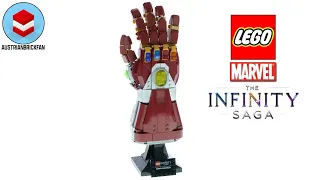 LEGO Marvel Infinity Saga 76223 Nano Gauntlet - LEGO Speed Build Review