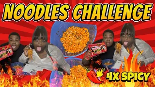 Spicyyyy 🥵 Noodle Challenge ! 🍜