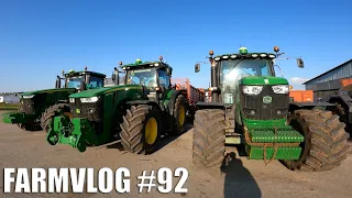 FARMVlog #92 - Rozmetáme hnůj s JOHN DEERE 8R a následně sklízíme kukuřici řezačkou CLAAS JAGUAR