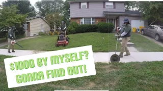 Can You Make $1,000 Per Day Mowing Lawns By Yourself?