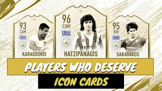 GREEK PLAYERS THAT DESERVE ICON CARD IN FIFA! | PlayStation Series