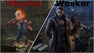 Dead By Daylight Chucky and Wesker gameplay (No Commentary)
