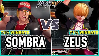 KOF XV 🔥 Sombra (Terry/Joe/Geese) vs Zeus (Shermie/Yamazaki/Dolores)