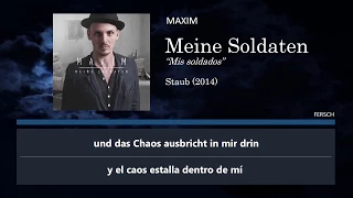 MAXIM - Meine Soldaten (Letra Alemán y Español)