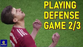 eFootball 2022 - Playing Defense Game 2 of 3 | How To Defend