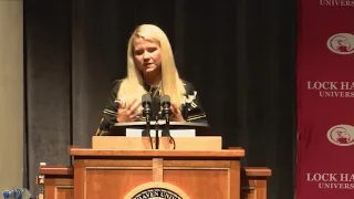 Kidnapping survivor Elizabeth Smart speaks at Lock Haven University