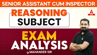 PSSSB Senior Assistant Answer Key | Reasoning All Asked Questions And Answers By Mahander Sir