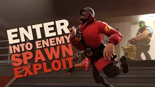 TF2 - How to Enter into the Enemy Spawn Exploit