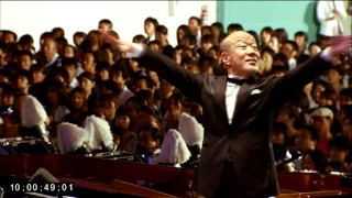 Joe Hisaishi conducting the films of Studio Ghibli