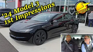 1st Drive: 2024 Tesla Model 3