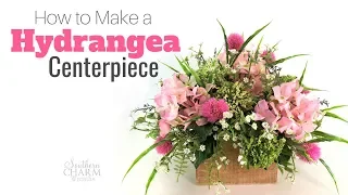 How to Make a Hydrangea Centerpiece Rustic