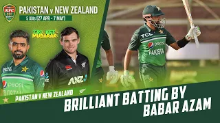 Babar Azam Notches up 26th ODI Fifty | Pakistan vs New Zealand | 3rd ODI 2023 | PCB | M2B2T