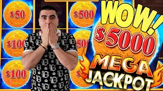 My 2nd BIGGEST JACKPOT On High Limit Lightning Dollar Link Slot Machine