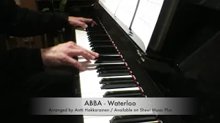 Waterloo by ABBA - Piano