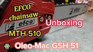 Oleomac / GSH 51 / EFCO MTH 510 / unboxing / kutudan çıkarma #oleomac