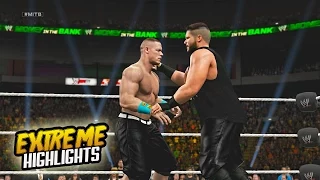 WWE Money In The Bank 2015 - John cena vs Kevin Owens Extreme Highlights!!