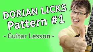 Dorian Jazz Guitar Licks - 1st Pattern Dorian Scale Guitar Lesson