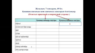 2 бөлім Нәтиже сабақ 5 сынып, 28 сабақ