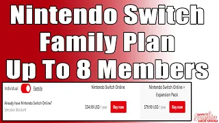 Nintendo Switch Family Plan