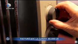 Stirile Kanal D (19.11.) - FACTURA-SOC LA CURENT: 80.000 de lei! INTERVIU EXCLUSIV Editie de pranz