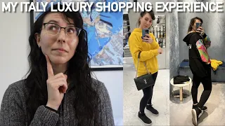 LUXURY SHOPPING IN MILAN ITALY! Visiting Hermes, Louis Vuitton, Dior & more!