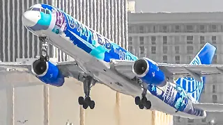 1 HR Watching Planes With Aircraft Identification | Plane Spotting Los Angeles Airport [LAX/KLAX]