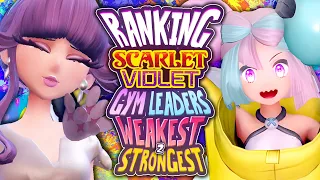 Ranking the Pokemon Scarlet and Violet Gym Leaders Weakest To Strongest