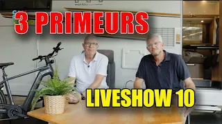 MAAR LIEFST 3 PRIMEURS IN DEZE LIVESHOW! - Campingtrend Liveshow 2310