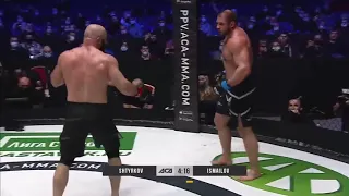 White Hulk Russia vs Magomed Ismailov Russia   MMA fight, Highlights HD #mma #ufc #ko #mmafights
