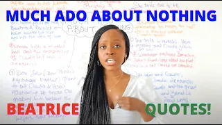 Beatrice Character Quotes & Word-Level Analysis | "Much Ado About Nothing" GCSE English Revision