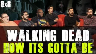 Walking Dead - 8x8 How Its Gotta Be - Group Reaction