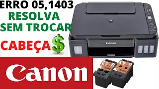 🏆IMPRESSORA CANON G3110-G3111 NÃO RECONHECE CARTUCHO (RESOLVIDO)