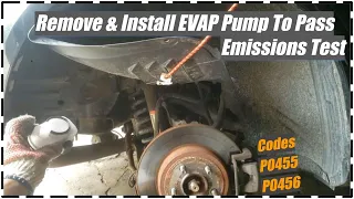 How to remove the EVAP Leak Detection Pump On A Chrysler, Dodge, Jeep DETAILED