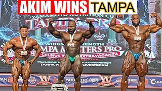 KAMAL LOST TAMPA PRO😲 | AKIM GET QUALIFIED FOR MR OLYMPIA👍👌